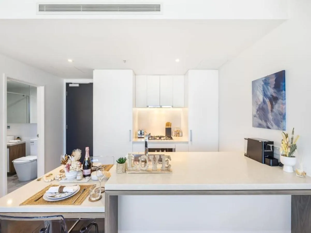 בריסביין Story Bridge And City View Skyhigh Luxe 2 Bed Unit דירה